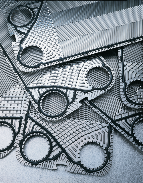 Plate with gasket replacment.